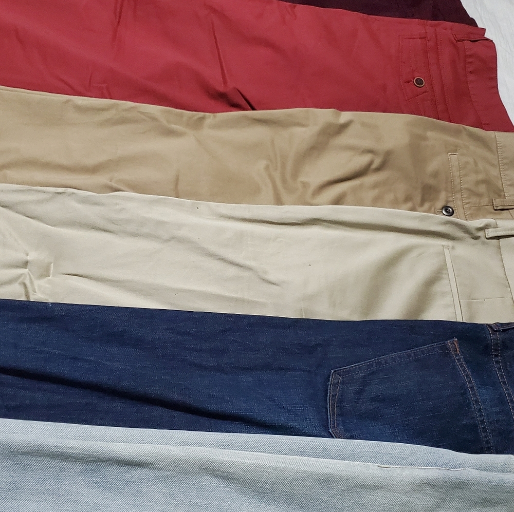 XIOS Red Slim Pants - Picture 5 of 5